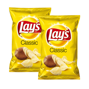 Lays Classic Potato Chips 2 Pack (184.2g per pack)