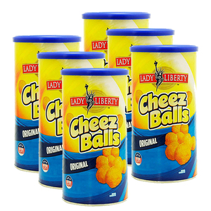 Lady Liberty Cheez Ball 6 Pack (155.9g per pack)