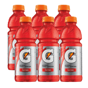 Gatorade Thirst Quencher Fruit Punch 6 Pack (946.3ml per pack)