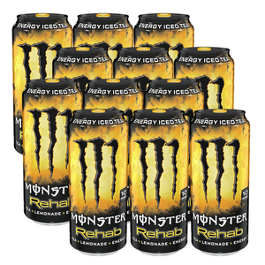 Monster Rehab Tea Lemonade Energy 12 Pack (458.3ml per pack)
