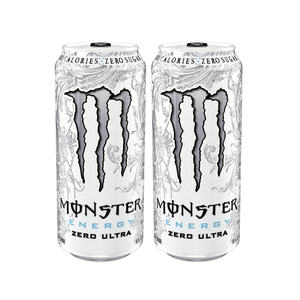 Monster Ultra Energy Drink Zero 2 Pack (458.3ml per pack)