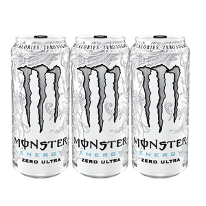 Monster Ultra Energy Drink Zero 3 Pack (458.3ml per pack)