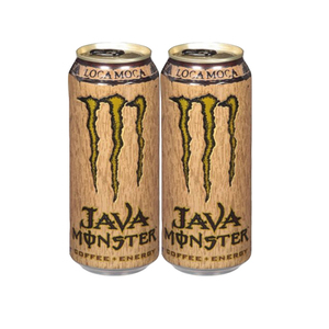 Monster Energy Java Coffee Loca Moca 2 Pack (443.6ml per pack)