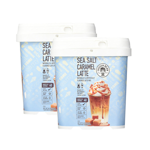 Frozen Bean Sea Salt Caramel Latte Coffee Powder Mix Drink 2 Pack (1.5kg per pack)