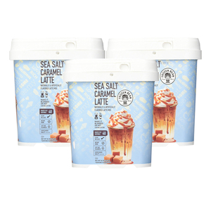 Frozen Bean Sea Salt Caramel Latte Coffee Powder Mix Drink 3 Pack (1.5kg per pack)