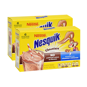 Nestle Nesquik Powdered Chocolate Milk 2 Pack (84g per pack)