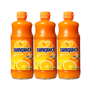 Sunquick Orange Squash Concentrate 3 Pack (840 ml per pack)