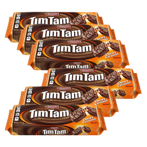 Arnott's Tim Tam Chewy Caramel Biscuit 6 Pack (200g per Pack)