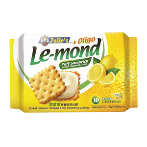 Julie's Le-mond Puff Lemon Flavoured Sandwich 170g