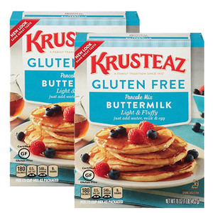 Krusteaz Gluten Free Pancake Mix Buttermilk 2 pack (453g per Pack)