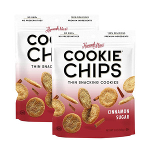 HannahMax Cinnamon Sugar Cookie Chips 2 Pack (140g per Pack)