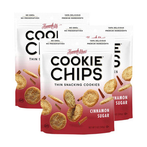 HannahMax Cinnamon Sugar Cookie Chips 3 Pack (140g per Pack)