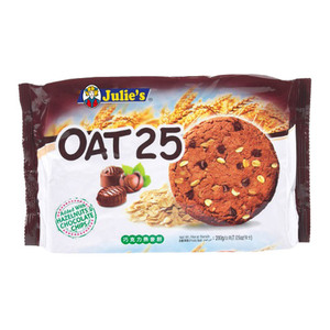 Julie's Oat 25 Added with Hazelnuts and Chocolate Chips 200g