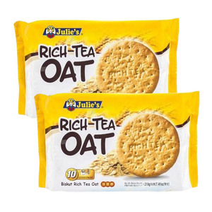 Julie's Rich Tea Oat Biscuit 2 Pack (210g per Pack)