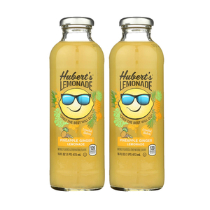 Hubert's Lemonade Pineapple Ginger 2 Pack (473ml per pack)