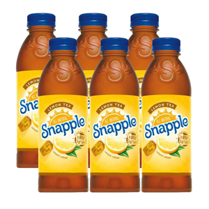 Snapple All Natural Lemon Tea 6 Pack (591.4ml per pack)