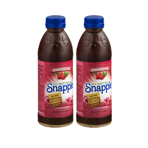 Snapple All Natural Raspberry Tea 2 Pack (591.4ml per pack)
