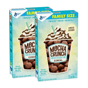 General Mills Mocha Crunch Cereal 2 Pack (510g per Box)