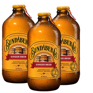 Bundaberg Ginger Beer 3 Pack (375ml per Bottle)