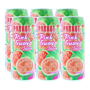 Parrot Brand Pink Guava Juice 6 Pack (487.9ml per pack)