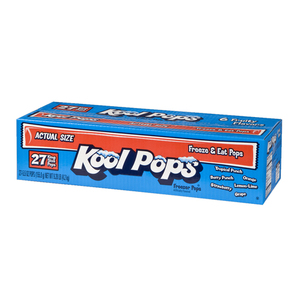Kool Pops Assorted Freezer Bars 27's
