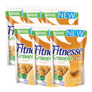 Nestle Fitnesse Granola Oats & Honey Cereal 6 Pack (300g per Pack)