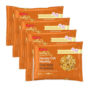 Sally's Honey Oat Medley Cereal 4 Pack (620g per Pack)