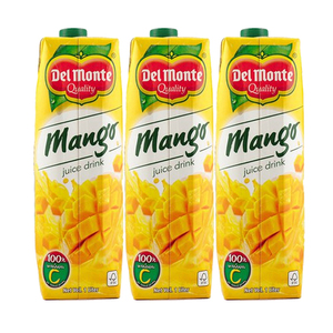 Del Monte Mango Juice Drink 3 Pack (1L per pack)