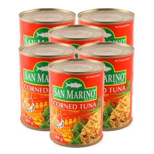 San Marino Corned Tuna Red 6 Pack (380g per pack)