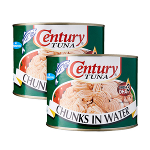 Century Tuna Chunks In Water 2 Pack (1705g per pack)