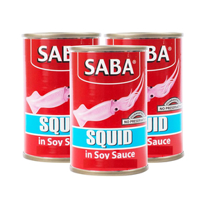 Saba Squid Soy Sauce 3 Pack (425g per pack)