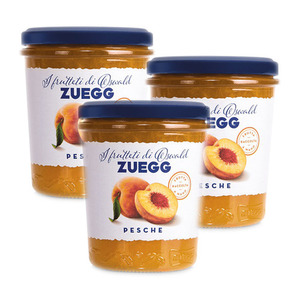 Oswald Zuegg Orchards Peach Jam 3 Pack (320g per Jar)