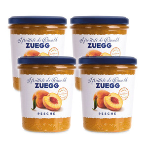 Oswald Zuegg Orchards Peach Jam 4 Pack (320g per Jar)