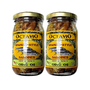 Octavio Spanish Sardines Corn In Oil 2 Pack (226.7g per pack)