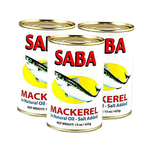 Saba Mackerel In Natural Oil 3 Pack (425g per pack)