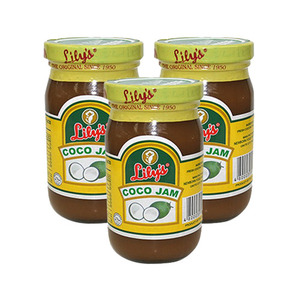 Lily's Coco Jam 3 Pack (550g per Bottle)