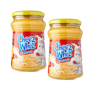 Kraft Cheez Whiz Pimiento 2 Pack (450g per Bottle)