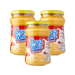 Kraft Cheez Whiz Pimiento 3 Pack (450g per Bottle)