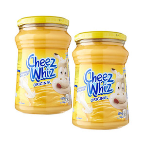 Kraft Cheez Whiz Original Cheese Spread 2 Pack (450g per Bottle)