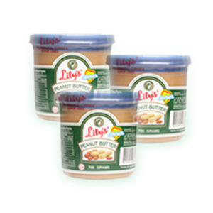 Lily's Classic Peanut Butter 3 Pack (700g per Jar)