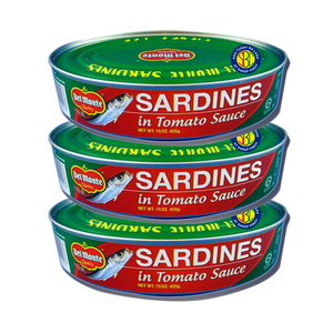 Del Monte Sardines In Tomato Sauce 3 Pack (425g per pack)