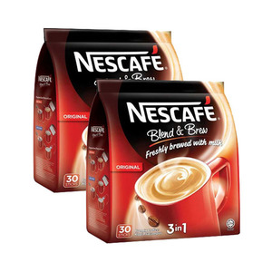 Nestle Blend & Brew Original Coffee Mix 2 Pack (30x20g per Pack)