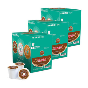 The Original Donut Shop Regular Medium Roast Coffee K-Cup Pod 3 Pack (12x11.1g per Box)