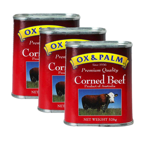 Ox & Palm Corned Beef 3 Pack (326g per pack)