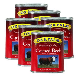 Ox & Palm Corned Beef 6 Pack (326g per pack)
