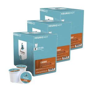 Caribou Coffee Caribou Blend Coffee K-Cup Pod 3 Pack (12x11.4g per Box)