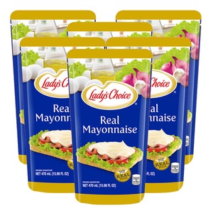 Lady's Choice Real Mayonnaise 6 Pack (470ml per pack)