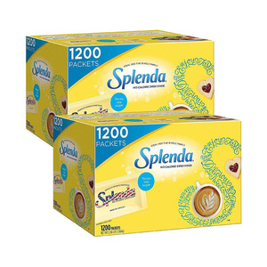 Splenda No Calorie Sweetener 2 Pack (1200's per box)