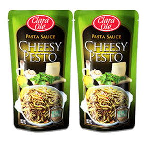 Clara Ole Cheesy Pesto Pasta Sauce 2 Pack (180g per pack)
