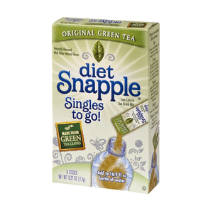 diet Snapple Singles to go! Iced Tea Mix 6x7.2g